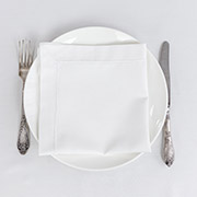 Серветка Kelly біла Прованс