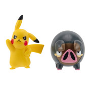 Набір ігрових фігурок Пікачу та Лечонк W17 Pokemon PKW3566
