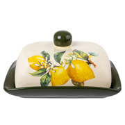 Масленка керамическая 17х12х8 см Лимон Lefard 858-0059