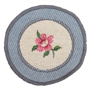 Серветка підставна під тарілку гобеленова LiMaSo діаметр 10 см