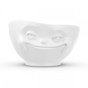 Салатник порцеляновий 500 мл Хитра посмішка Tassen TASS10101/TA білий