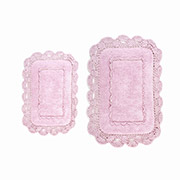 Набір килимків у ванну Irya Anita pembe рожевий