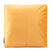 Декоративна велюрова подушка Ardesto жовта