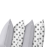 Набір наволочок Grey Star ранфорс Cosas 4 шт