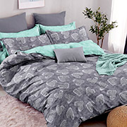 Постільна білизна Закоханість 102155 бязь-люкс Selena простирадло на гумці