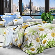 Постільна білизна Польові ромашки 600172 полікоттон Selena