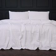 Набір 10-01 Arrowline White піке MirSon покривало та 2 наволочки