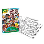 Розмальовка Crayola Colours of the World 48 сторінок 04-2668