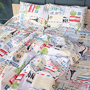 Постільна білизна 17-0592 New-York бязь MirSon