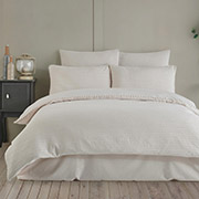 Постільна білизна Emboss Ivory сатин-люкс преміум Altinbasak