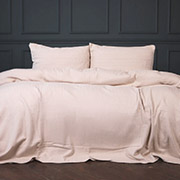 Набір 10-03 Arrowline Cream піке MirSon покривало та 2 наволочки