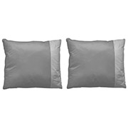 Набір наволочок Aero Carbon Grey преміум-сатин Sonex 70х70 см (2 шт)