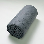 Покривало двостороннє Дует Ютек графіт-світло-сірий