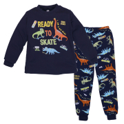 Піжама для хлопчика Татошка 0106302пюп інтерлок синій