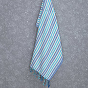 Рушник для сауни та пляжу Pompon Arya аква