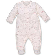 Комбінезон-чоловічок 1533253кур інтерлок Татошка молочний із принтом