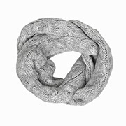 Снуд дитячий Коса 20х130 Art Knit сірий