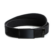 Ремінь тканинний ZIZ Мінімалізм чорний ZIZ-2900001