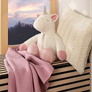 Набір Dream Team Lily Biederlack плед і м'яка іграшка єдиноріг