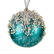 Ялинкова прикраса Куля 12см Lefard 66-166