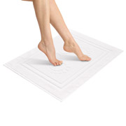 Килимок для ванної кімнати Ideia білий