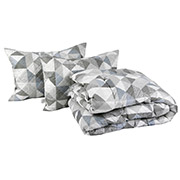 Набір Абстракція ковдра зимова антиалергенна і 2 подушки Руно