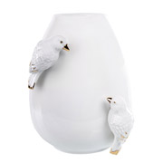 Ваза порцелянова 20.5 см Пташки Lefard 149-528