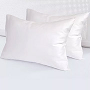 Однотонна наволочка Ярослав сатин 03 біла