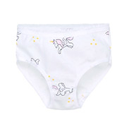 Труси для дівчинки 1105268едн рібана Татошка білий з принтом
