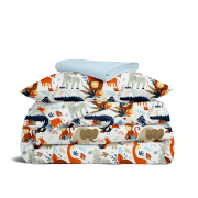 Детское постельное белье в кроватку JUNGLE ANIMALS CS6 Cosas оранжевый