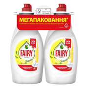 Засіб для миття посуду 2х750 мл Лимон Fairy 8006530224888