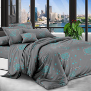 Постільна білизна Зоряні Сердечки полікотон Selena 600256 полікоттон