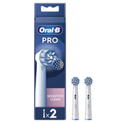 Змінні насадки для електричної зубної щітки 2 шт Сенситів Клін EB60X Oral-B