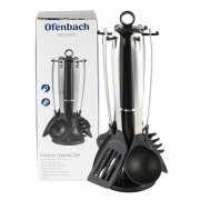 Набір кухонного приладдя з підставкою 7 предметів Ofenbach 100901