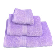 Набір із 2 махрових рушників Abba Lilac Soho