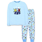 Піжама для хлопчика 0106347мсс інтерлок Татошка блакитний