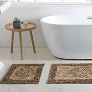 Набор ковриков для ванной комнаты Tiffany A107214 Arya коричневый