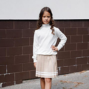 Гольф базовий Art Knit молочний