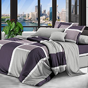 Комплект постільної білизни Selena Лабіринт Grey 200435
