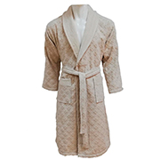 Халат чоловічий жакардовий Class Clerica Man бежевий