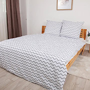 Набір Pearl Dream Grey підковдра з наволочками Happy Sleep Duo ранфорс ТЕП