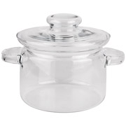 Каструля скляна з кришкою 2 л Nyko Simax s6073