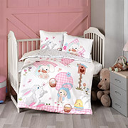 Постільна білизна для дитячого ліжечка Wenny сатин First choice