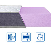 Матрац безпружинний Mono Eurosleep