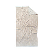 Рушник пляжний Anchor beige Pestemal Lotus Home бежевий