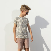 Футболка для хлопчика ФБ990 супрем Бембі 201-молочний