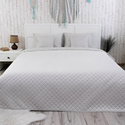 Покривало декоративне двостороннє Ice Ромб Руно