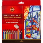 Карандаши цветные художественные Koh-i-noor Polycolor 36 цветов 3835
