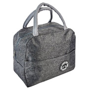 Термосумка для ланчбоксів та їжі 22х14х20 см Love You 59008 сіра