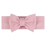 Пов'язка на голову ГУ114 трикотаж-рубчик Бембі 900-світло-рожевий